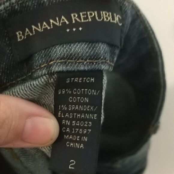 Banana Republic jean skirt sz 2 Medium Wash - Picture 3 of 3